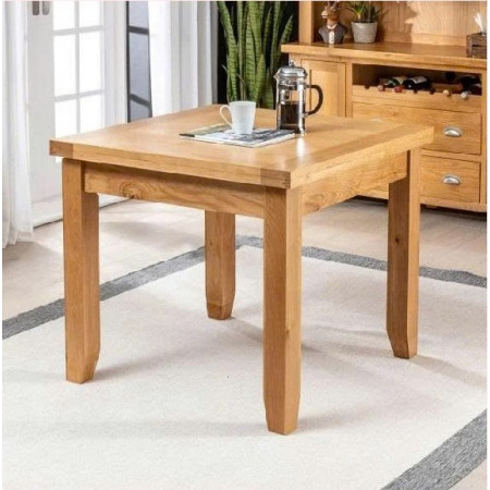 Rustic - Gỗ Sồi : Bàn Ăn Một Mảnh - 90cm